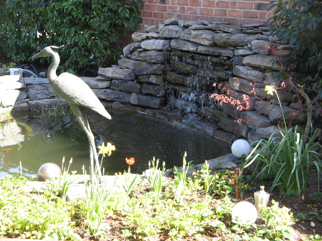 kleiner Wasserfall...