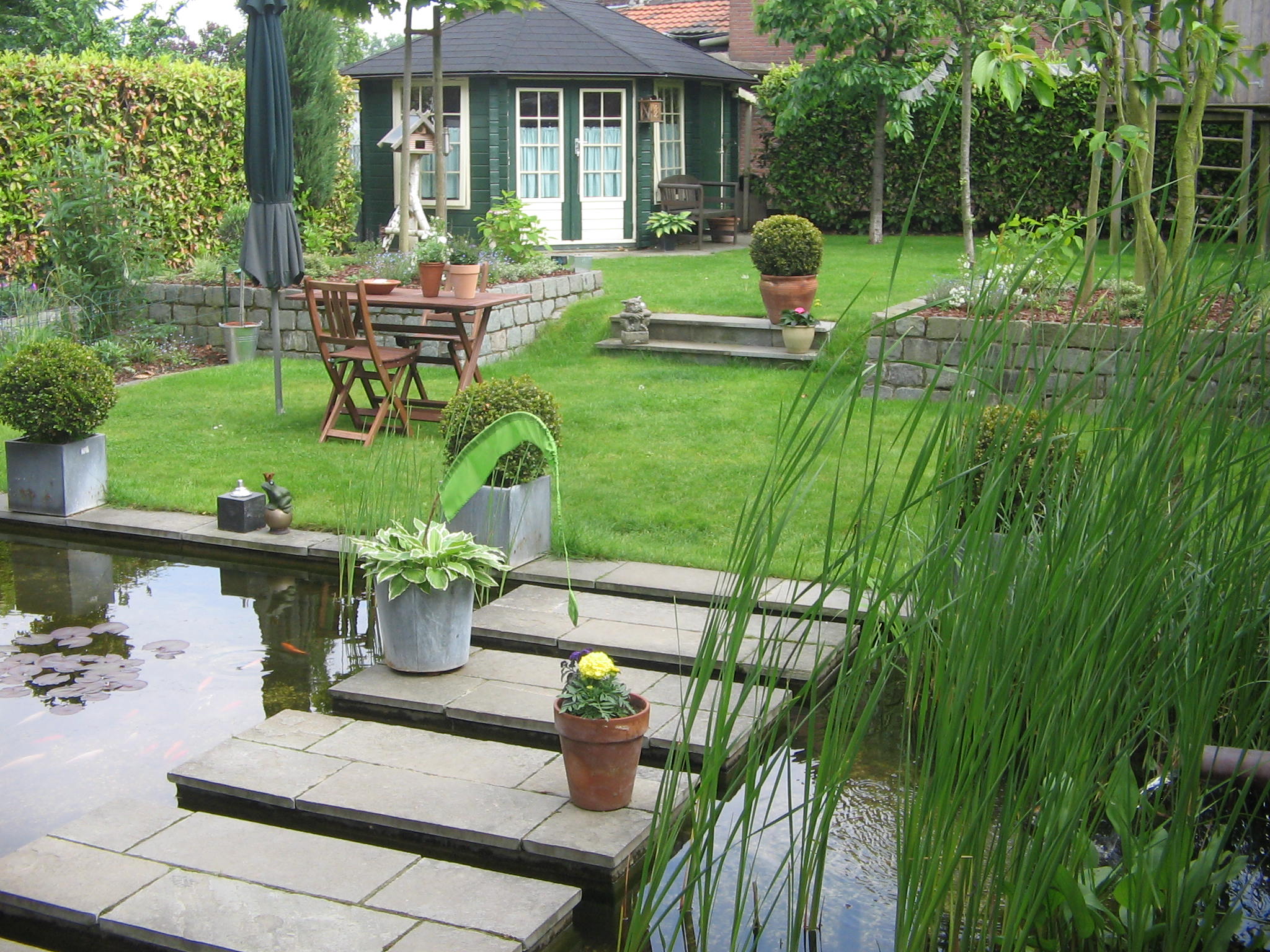 - mit Schrittplatten