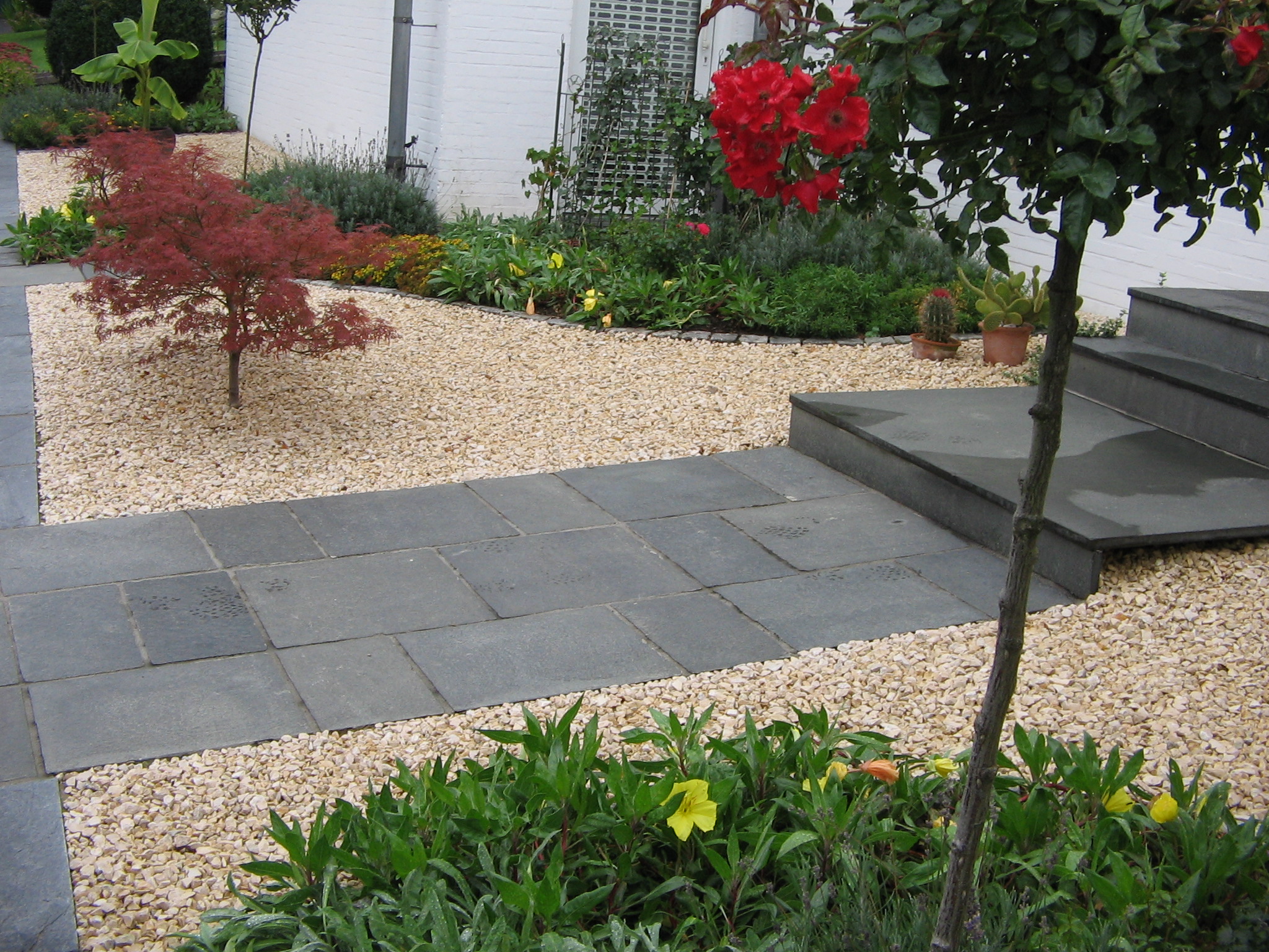 mit Splitt gestaltet