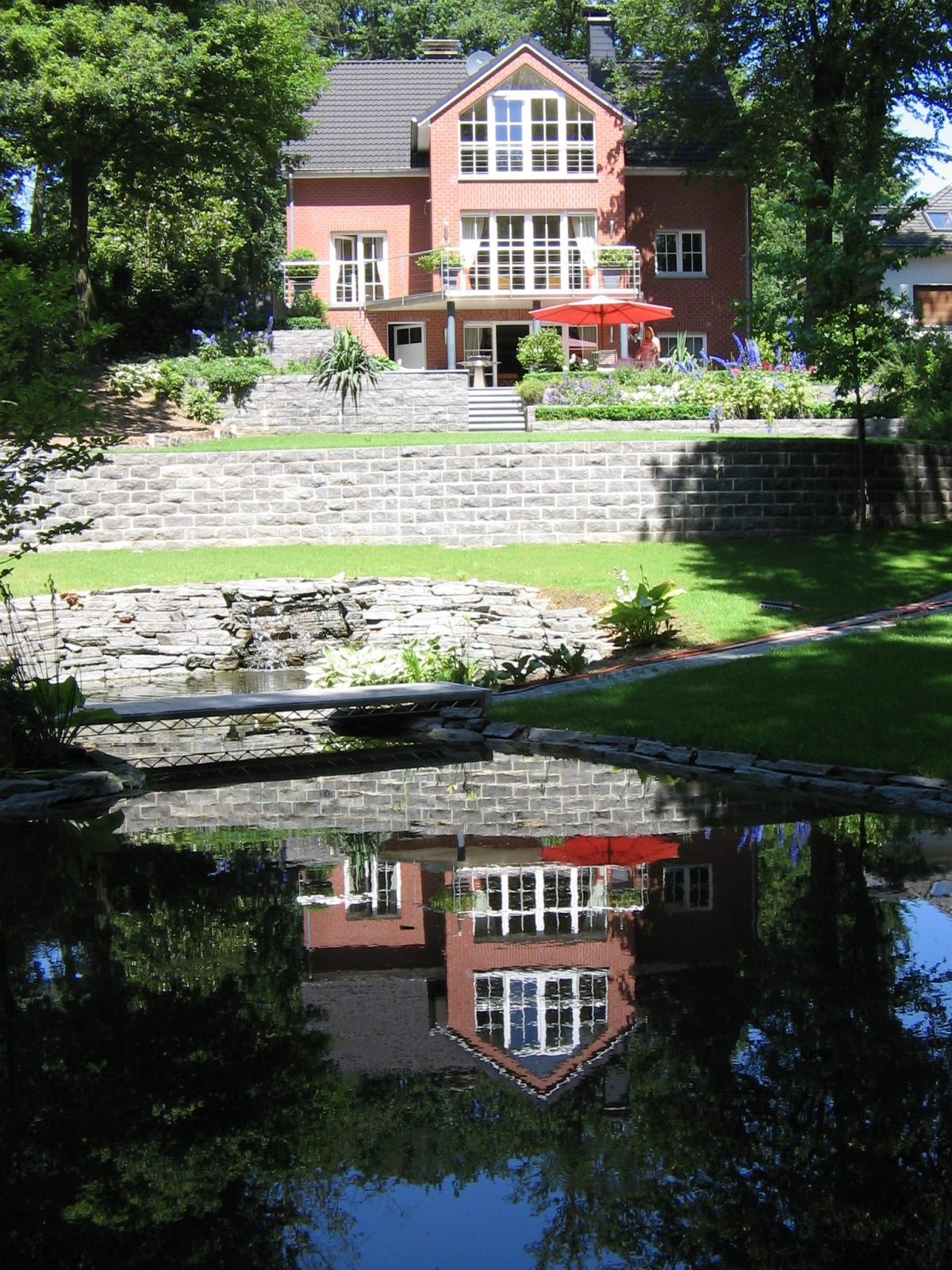 und spektakulärer Blick zurück